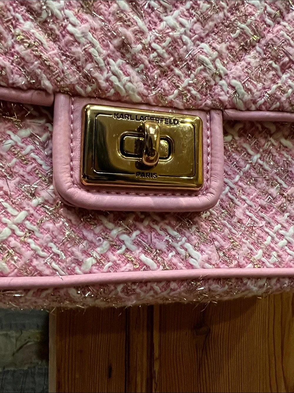 Karl Lagerfeld chic pink